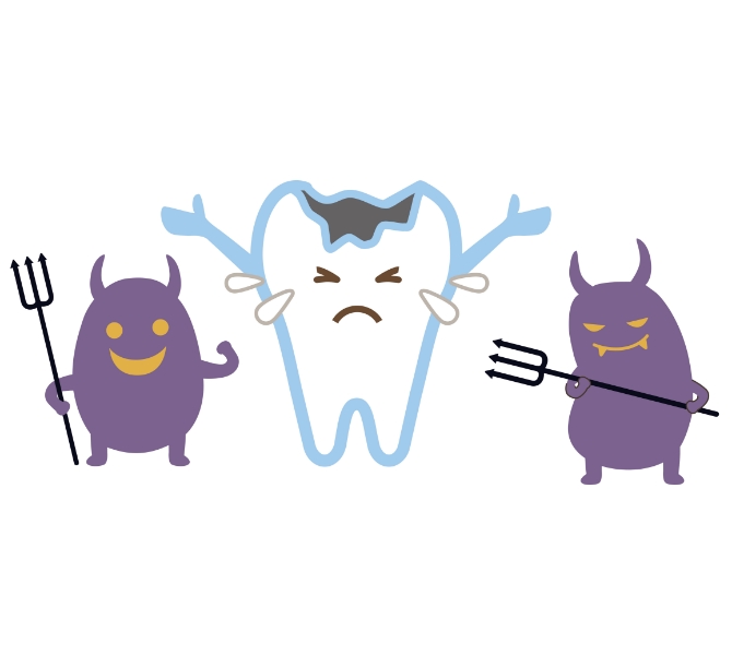 虫歯、歯周病、口臭の原因に